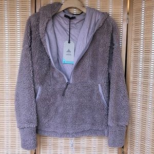 Prana polar escape half zip light pink (S)